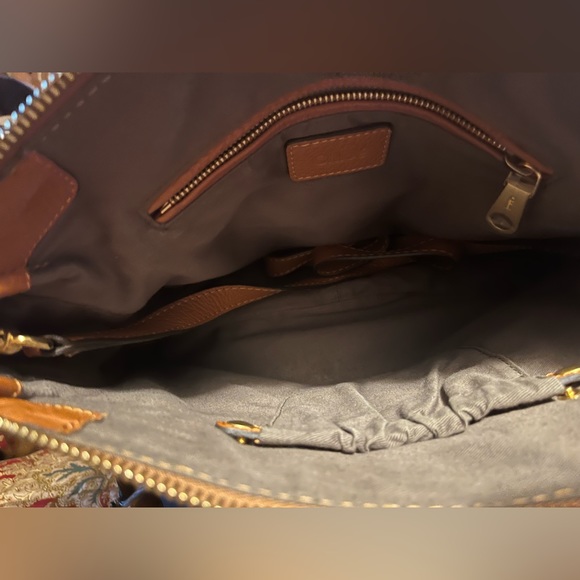 Chloe Marcie Medium Tan handbag - Picture 5 of 10